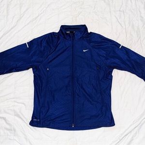 Nike Storm-Fit Windbreaker Blue Zip-Up Size Large